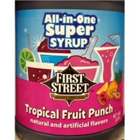 ALL-IN-ONE SUPER SYRUP, TROPICAL FRUIT PUNCH Food Product Image