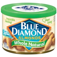 Blue Diamond Almonds Whole Natural Product Image