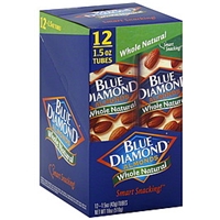 Blue Diamond Almonds Whole, Natural Product Image