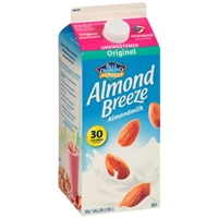 Blue Diamond Almonds Almond Breeze Original Unsweetened Packaging Image