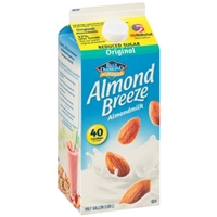 Blue Diamond Almonds Almond Breeze Almondmilk Original Reduced Sugar Product Image