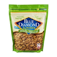 Blue Diamond Almonds Whole Natural Product Image