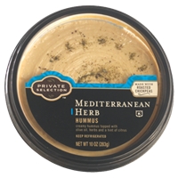 Private Selection Mediterranean Herb Hummus Food Product Image
