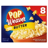 Pop Weaver Popcorn Microwave, Butter Product Image