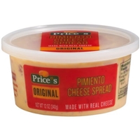 Price's Pimiento Cheese Spread Original Food Product Image