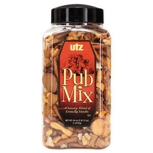 Utz Pub Mix Barrel, 44 Oz Food Product Image