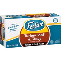 Festive Turkey Loaf & Gravy