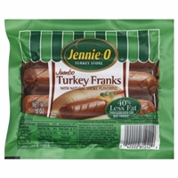 Turkey Jumbo Franks Hot Dogs, 1 lb - Jay C Food Stores