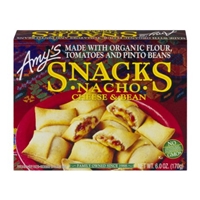 Amy's Snacks Nacho Cheese & Bean Food Product Image