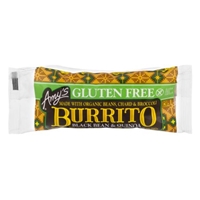 Amy's Gluten Free Burrito Black Beans & Quinoa Food Product Image