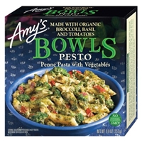 Amy's Penne Pasta with Frozen Vegetables Pesto Bowls - 9oz Product Image