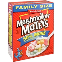 Malt-O-Meal Cereal Frosted Whole Gain Oat Cereal With Marshmallows Food Product Image