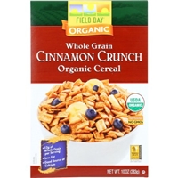 Field Day Cereal - Organic - Whole Grain - Cinnamon Crunch - 10 oz - case of 12