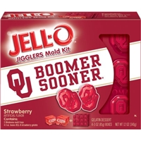 Jell O Mold Kit Ou Boomer Sooner, Strawberry Product Image