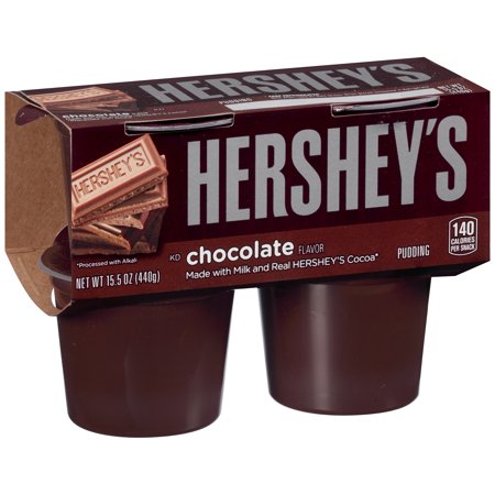 Hershey's Pudding Chocolate - 4 CT