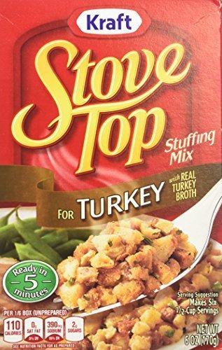 Kraft Stove Top Stuffing Mix For Turkey Food Product Image