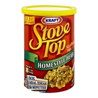 Kraft Stove Top Homestyle Herb Stuffing Mix Food Product Image