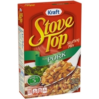Kraft Stove Top Stuffing Mix Pork Product Image