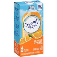 Crystal Light Drink Mix Packets Classic Orange - 10 CT Food Product Image