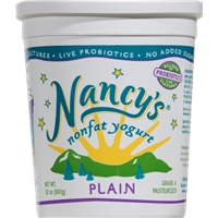 Nancy's Nonfat Plain Yogurt Food Product Image