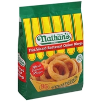 Nathan's Battered Onion Rings Thick Sliced Packaging Image