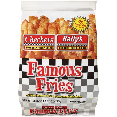 Checkers Rally's Famous Fries Packaging Image