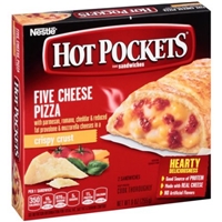 Hot Pockets Sandwiches Five Cheese Pizza Crispy Crust - 2 CT Food Product Image