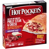 Hot Pockets Sandwiches Philly Steak & Cheese Seasoned Crust - 2 CT Food Product Image