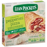 Lean Pockets Sandwiches Reduced Fat Pepperoni Pizza Seasoned Crust - 2 CT Food Product Image