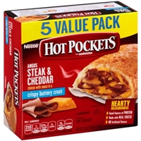 Hot Pockets Crispy Buttery Steak & Cheddar Sandwiches Product Image