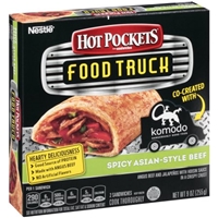 Hot Pockets Food Truck Sandwiches Spicy Asian- Style Beef - 2 CT Food Product Image