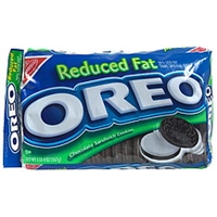 Oreo Chocolate Sandwich Cookies Reduced Fat Product Image
