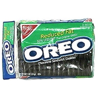 Oreo Chocolate Sandwich Cookies Reduced Fat Product Image