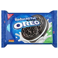 Oreo Cookies Chocolate Sandwich, Reduced Fat Food Product Image
