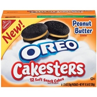 Nabisco Oreo Cakesters Peanut Butter Creme Soft Snack Cakes - 12 PK ...