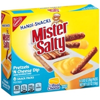 Nabisco Handi-Snacks Mister Salty Pretzels 'N Cheese Dip - 6 CT Product Image