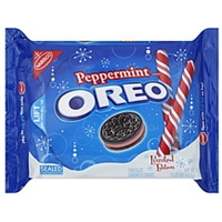 Nabisco Oreos Peppermint Creme Food Product Image