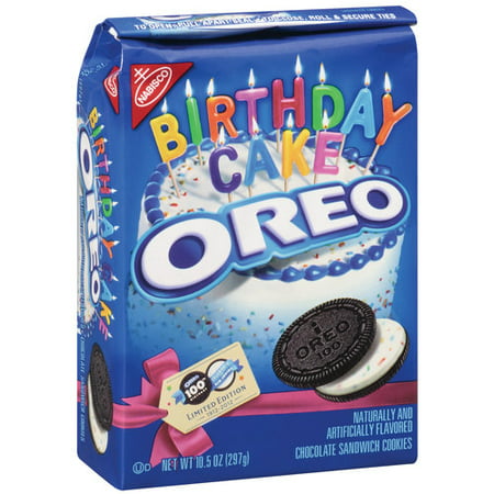 Oreo Cookies Sandwich, Chocolate, Birthday Cake Food Product Image