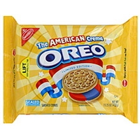 Oreo Cookies Sandwich, The American Creme, Limited Edition Food Product Image
