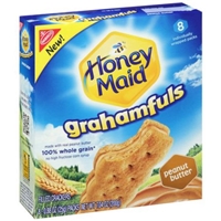 Honey Maid Crackers Grahamfuls, Peanut Butter Filled Product Image
