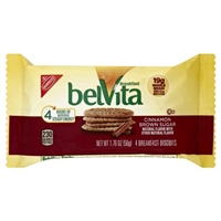 Belvita Breakfast Biscuits Cinnamon Brown Sugar Food Product Image