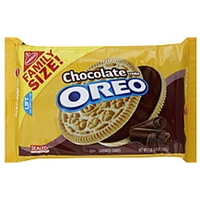 Oreo Cookies Sandwich, Chocolate Creme, Family Size Food Product Image