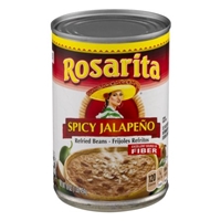 Rosarita Spicy Jalapeno Refried Beans Food Product Image