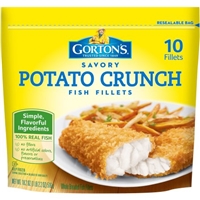 Gorton's Savory Potato Crunch Fish Fillets - 10 CT