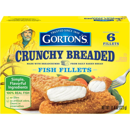 Gorton's Crunchy Breaded Fish Fillets - 6 CT Product Image