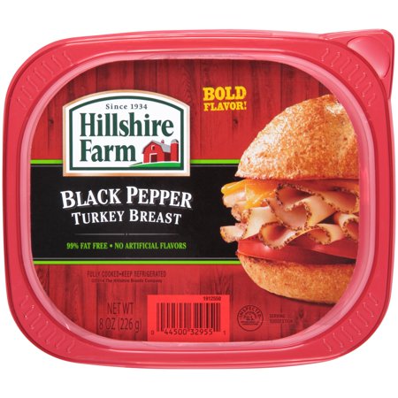 Hillshire Farm Black Pepper Turkey Breast Lunch Meat Product Image