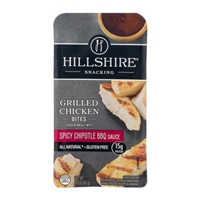 Hillshire Snacking Grilled Chicken Bites Spicy Chipotle BBQ Sauce