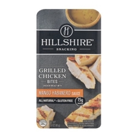 Hillshire Snacking Grilled Chicken Bites Mango Habanero Sauce Product Image