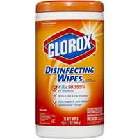Clorox Disinfecting Wipes Orange Fusion - 75 CT Food Product Image