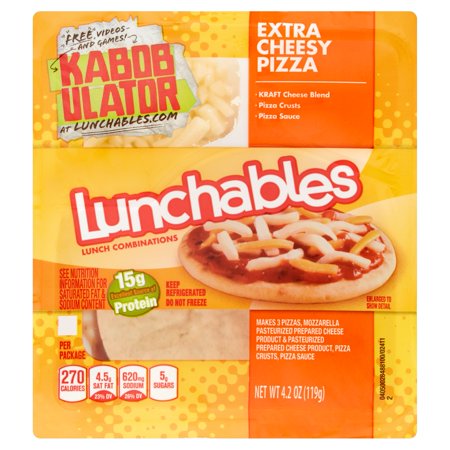 Lunchables Extra Cheesy Pizza Product Image